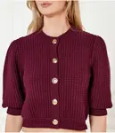 Кардиган гаранс Cropped fit Ba&Sh, фиолетовый - фото 4