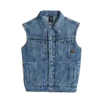 Жилет G-Star Relaxed Denim, синий - фото 3