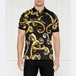 Рубашка-Поло узкого кроя Versace, черный - фото