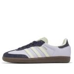 Кроссовки samba og 'silver dawn aurora black' Adidas, серебряный - фото