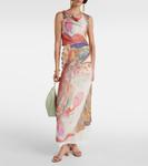 Кожаные сандалии Gaeta 45 Gianvito Rossi, Peach - фото 2