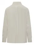 Шелковая рубашка MAX MARA, белый - фото 2