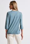 Топ Street One SPLIT NECK, Blau/Light Blue - фото 3