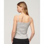 Блуза Superdry Essential Button Down, серый - фото 2