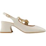 Туфли 55mm Charm chain Pumps Chloé, белый - фото 4