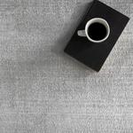 Ковер Argelia сплошной Nuloom, серый, 244x305 см - фото 6