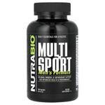 Добавка NutraBio MultiSport Supplement, 120 капсул - фото