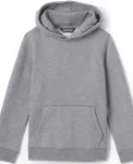 Детская толстовка с капюшоном Lands' End, серый - фото 2