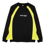 Толстовка Santa Cruz Strip front racer crew, черный - фото 3