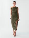 Миди платье BWLDR Ash, Olive - фото