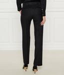 Брюки из шерстяной ткани Straight fit Michael Kors, черный - фото 3