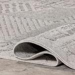 nuLOOM Mindi Bold Geometric ковер 161 x 229 см для дома и улицы, Grey - фото 6