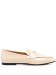 Tod's лоферы с логотипом, нейтральный - фото