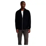 Толстовка Selected Emanuel Soft full zip, черный - фото