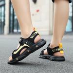 Детские сандалии LEMONKID, черный/белый - фото 5