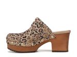 Сабо Dr. Scholl's Original Joy Clog, Tan/Black Leopard Print Suede - фото 3