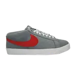 Кроссовки Nike Blazer SB CS 'Union Grey', серый - фото