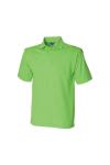 Рубашка поло из плотного поликоттона Henbury, зеленый - фото