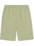 Шорты с логотипом AMI Paris, зеленый - фото