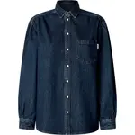 Рубашка с длинным рукавом Pepe Jeans Miley Denim Relaxed, синий - фото