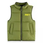 Жилет Scotch & Soda Padded, зеленый - фото