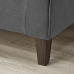 2-местный диван EKHOLMA IKEA, темно-серый - фото 5