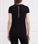 Футболка EA7 slim fit, черный - фото 4