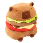 Мягкая игрушка капибара в виде милого бургера, 28 см XTHOT - фото 9