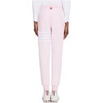 Средние вафельные спортивные штаны с 4 полосами THOM BROWNE, розовые - фото 6