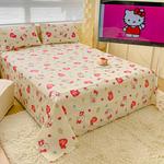 Подогнанная простыня Sanrio, черно-белый - фото 5