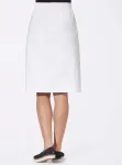 Джинсовая юбка Classic Basics, белый - фото 3