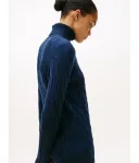 Шерстяное платье Tommy Hilfiger, синий - фото 4