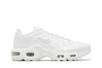Кроссовки Nike Air Max Plus GS 'White Metallic Silver', белый - фото 2