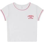 Футболка All Star Ringer Top Converse белая - фото 2