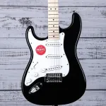 Электрогитара Squier Sonic Stratocaster | Леворукая | Черная - фото