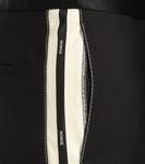 Широкие брюки из эластичной шерсти Monse, черный - фото 4