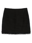Cinq A Sept Kimmie мини-юбка, черный - фото 2