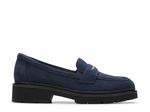 Лоферы Clarks Lauryl Step Loafer, Navy Suede - фото 5