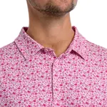 Мужское поло Augustus Antigua, цвет light blush heather - фото 3