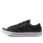 Кроссовки fragment design x moncler x chuck 70 low 'black' Converse, черный - фото