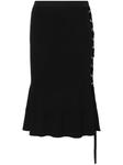 TWINSET юбка с логотипом, черный - фото