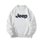 Свитшот школьный Jeep, цвет хиттер грей - фото