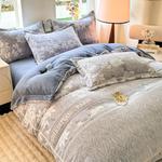 LUOLAI HOME Комплект постельного белья, 180 см, 4 предмета - фото 9