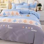 LUOLAI HOME Постельное белье, 4 предмета, пододеяльник 220x240 см - фото 4