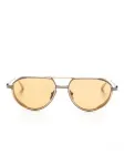 Солнцезащитные очки-пилоты Skyracer AKS 511 Akoni, золотистый - фото