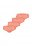 Брифы Sloggi 4-PACK FEEL BLISS HIPSTER, Lovely Apricot/Salmon - фото 5