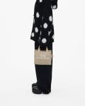 Маленькая холщовая сумка-тоут Marc Jacobs, бежевый - фото 8