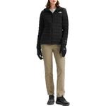 Пуховик женский черный The North Face - фото 3