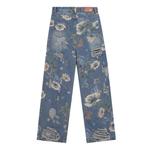 Джинсы унисекс DNBH, синий - фото 12