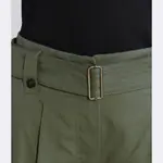 Расклешенные брюки Max Mara, хаки - фото 4